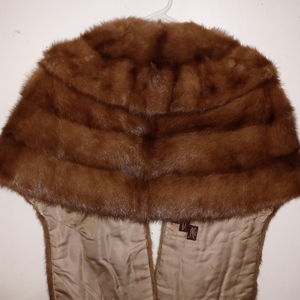 Luxurious Brown Fur Women's Coat